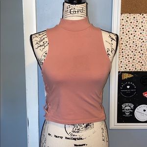 Forever 21 Racer front and back crop top